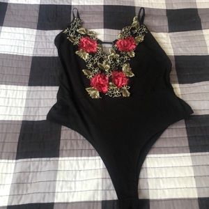 Rose bodysuit